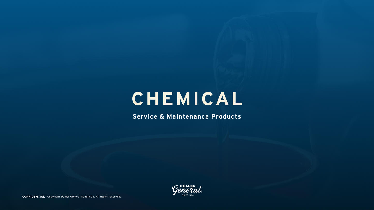 Chemical Program - Marketing Material
