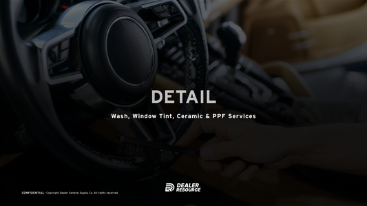 Detail Program - Marketing Materials