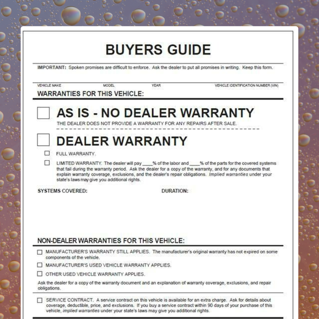 Buyer's Guide