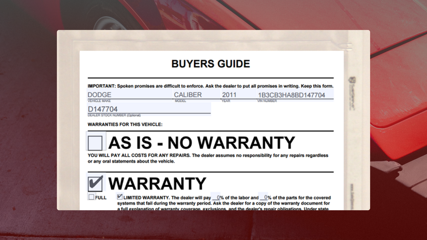 Buyers Guide Sleeve